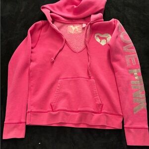 Victoria's Secret Pink V-Neck Hoodie